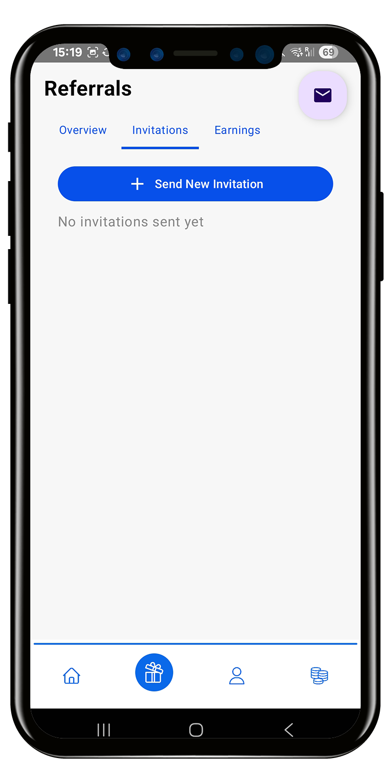 mobile app screenshot