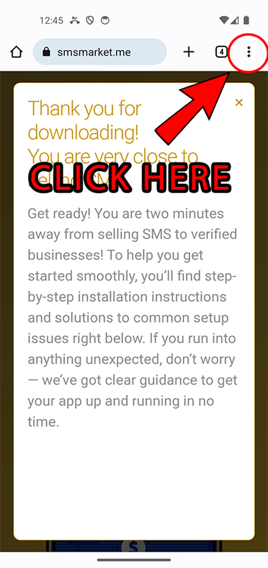 mobile app screenshot