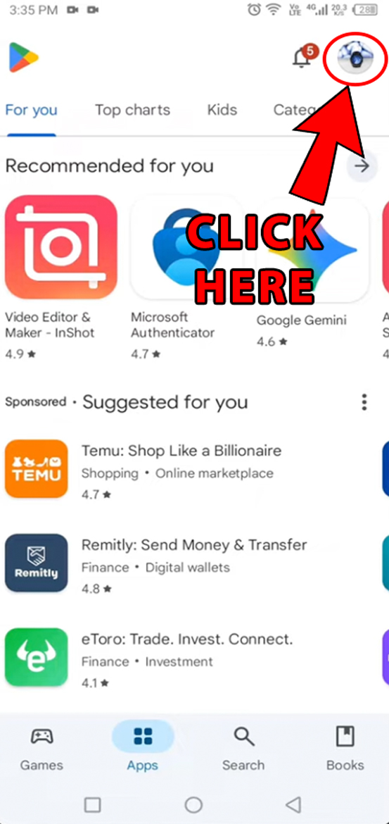 mobile app screenshot